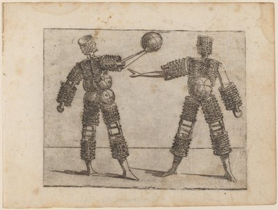 Z „Bizzarie di different Figures” autorstwa Giovanni Battista Bracelli
