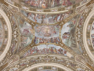 Historie Świętego Krzyża, 1631-32 autorstwa Giovanni Battista Carlone