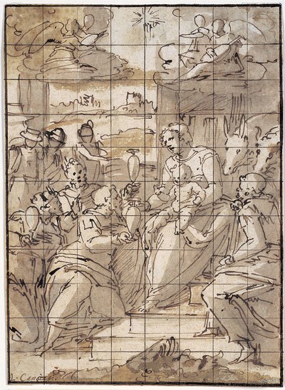 Kult królów autorstwa Giovanni Battista Castello