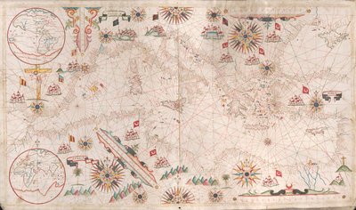 Ameryka [północ i południe] -- Europa, Azja, Afryka autorstwa Giovanni Battista Cavallini