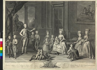 Święty Cesarz Rzymski Leopold II autorstwa Giovanni Battista Cecchi