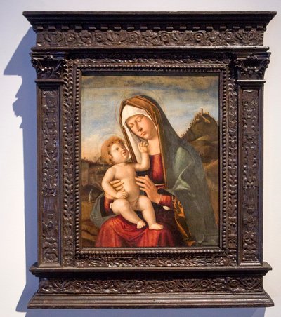 Madonna z Dzieciątkiem (olej na płótnie) autorstwa Giovanni Battista Cima da Conegliano