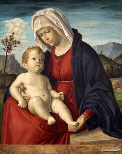 „Dziewica z Dzieciątkiem”, ok. 1500. autorstwa Giovanni Battista Cima da Conegliano
