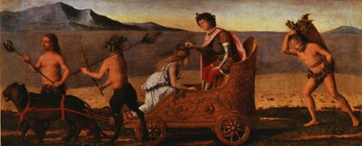 Wesele Bachusa i Ariadny autorstwa Giovanni Battista Cima da Conegliano