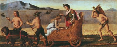Wesele Bachusa i Ariadny autorstwa Giovanni Battista Cima da Conegliano