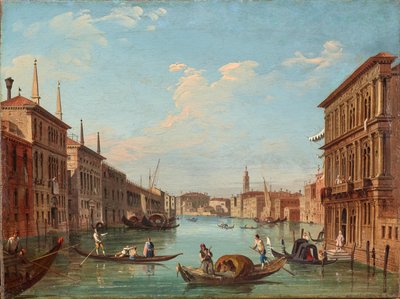 Giovanni Battista Cimaroli Kanał Grande w Wenecji autorstwa Giovanni Battista Cimaroli