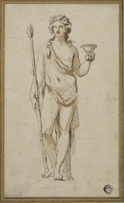 Bachus autorstwa Giovanni Battista Cipriani