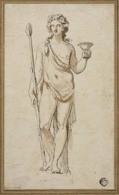 Bachus autorstwa Giovanni Battista Cipriani