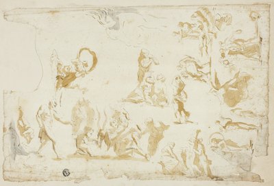 Szkice na tematy mitologiczne autorstwa Giovanni Battista Cipriani