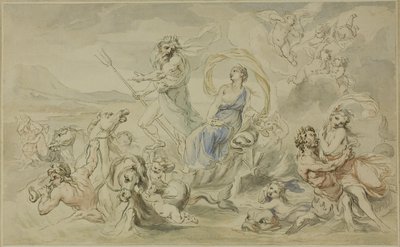 Triumf Neptuna autorstwa Giovanni Battista Cipriani