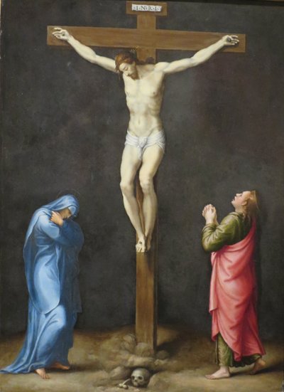Ukrzyżowanie autorstwa Giovanni Battista Cremonini