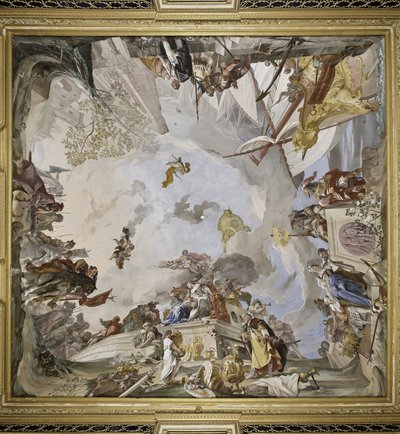 Ofiara Ifigenii autorstwa Giovanni Battista Crosato
