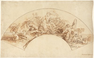 Triumf Amfitryty autorstwa Giovanni Battista Crosato