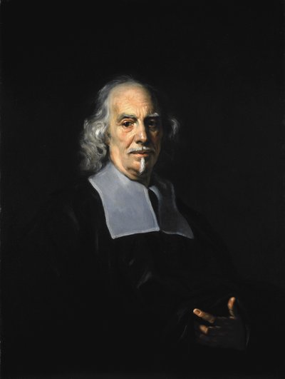 Portret Gianlorenzo Berniniego (1598-1680) autorstwa Giovanni Battista Gaulli