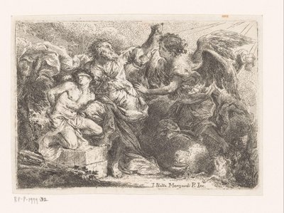 Oferta van Izaaka autorstwa Giovanni Battista Mengardi