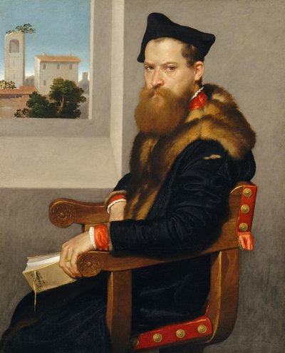 Bartolomeo Bonghi zmarł w 1584 r., wkrótce po 1553 r. autorstwa Giovanni Battista Moroni