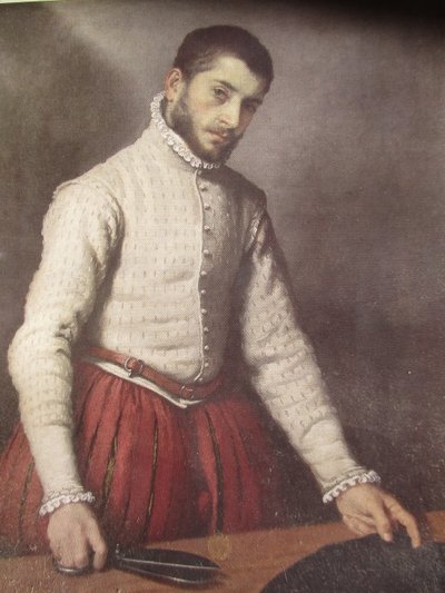 Włoski: Krawiec autorstwa Giovanni Battista Moroni