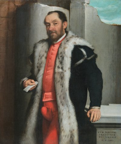 Portret Antonio Navagero autorstwa Giovanni Battista Moroni