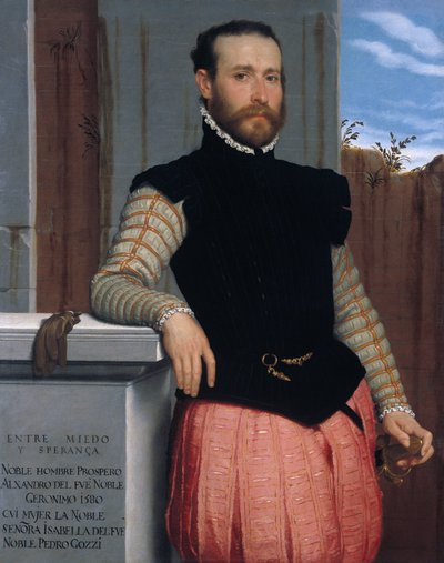 Portret Prospera Alessandri autorstwa Giovanni Battista Moroni