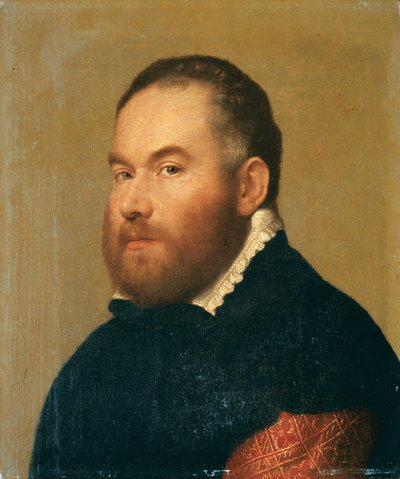 Portret dżentelmena (olej na płótnie) autorstwa Giovanni Battista Moroni