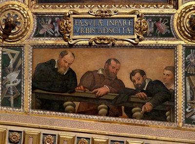 Portrety współpracowników Vasariego autorstwa Giovanni Battista Naldini