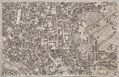 Nowa mapa Rzymu ujawniona przez Giambattistę Nolliego w roku MDCCXLVII, znana jako La Pianta Grande di Roma autorstwa Giovanni Battista Nolli