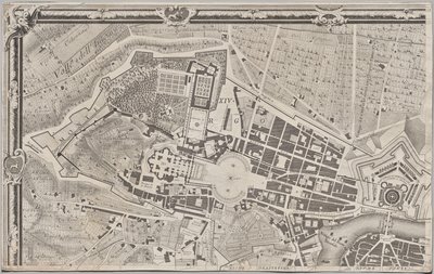 Nowa mapa Rzymu ujawniona przez Giambattistę Nolliego w roku MDCCXLVII, znana jako La Pianta Grande di Roma autorstwa Giovanni Battista Nolli