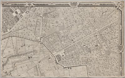 Nowa mapa Rzymu ujawniona przez Giambattistę Nolliego w roku MDCCXLVII, znana jako La Pianta Grande di Roma autorstwa Giovanni Battista Nolli