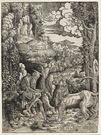 Święty Hieronim i Lew, ok. 1509 autorstwa Giovanni Battista Palumba