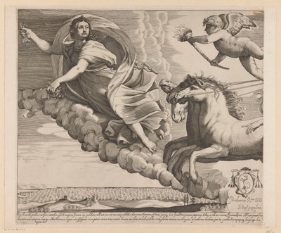 Apollo i Aurora (część lewa) autorstwa Giovanni Battista Pasqualini