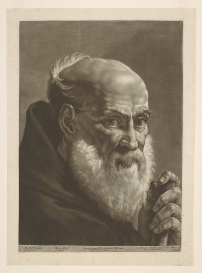 Brodaty mnich autorstwa Giovanni Battista Piazzetta