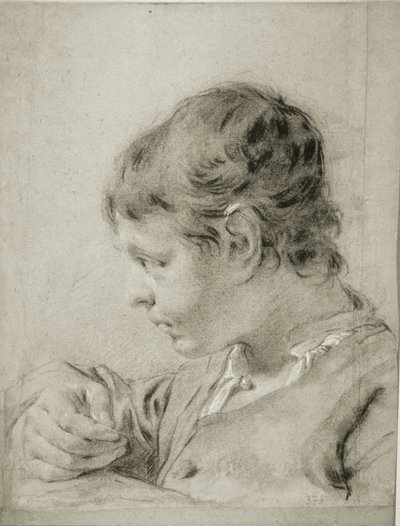Portret młodego chłopca autorstwa Giovanni Battista Piazzetta