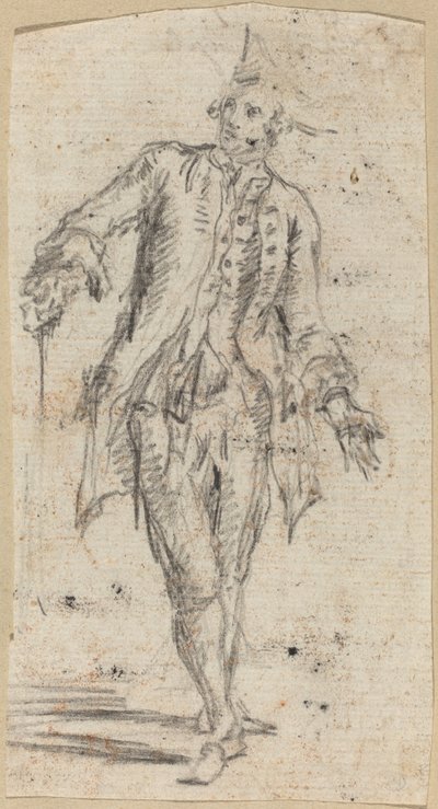 Dżentelmen z laską autorstwa Giovanni Battista Piranesi