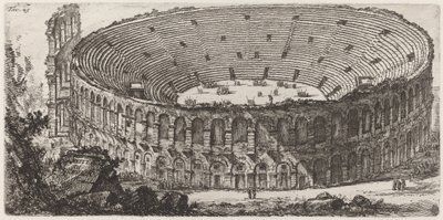 Amfiteatr w Weronie autorstwa Giovanni Battista Piranesi