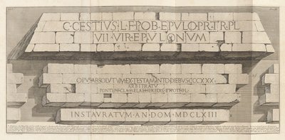 Antychit? romański (Zabytki rzymskie), obj. III autorstwa Giovanni Battista Piranesi