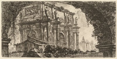 Łuk Konstantyna autorstwa Giovanni Battista Piranesi