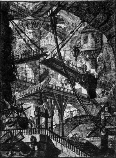 Carceri. Folder 7 autorstwa Giovanni-Battista Piranesi