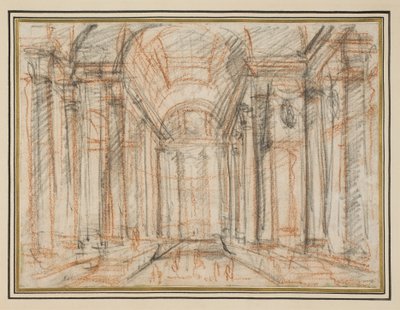 Fantazja na podstawie ganku Panteonu autorstwa Giovanni Battista Piranesi