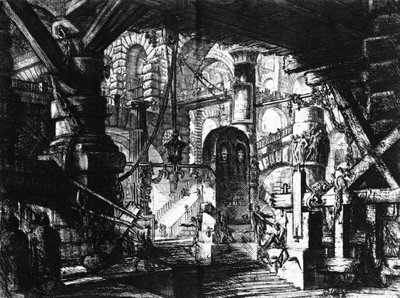 Płytka z serii "Carceri d