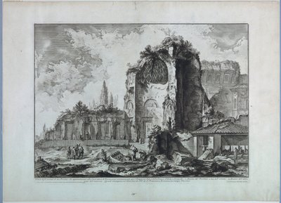 Świątynia Wenus w Rzymie autorstwa Giovanni Battista Piranesi