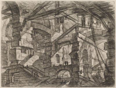 Łuk gotycki autorstwa Giovanni Battista Piranesi