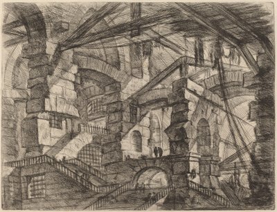 Łuk gotycki autorstwa Giovanni Battista Piranesi