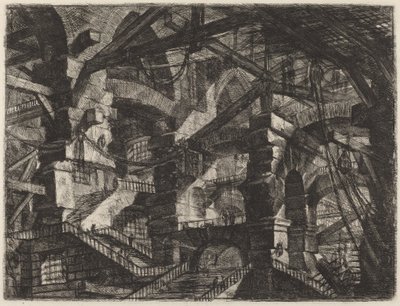 Łuk gotycki autorstwa Giovanni Battista Piranesi