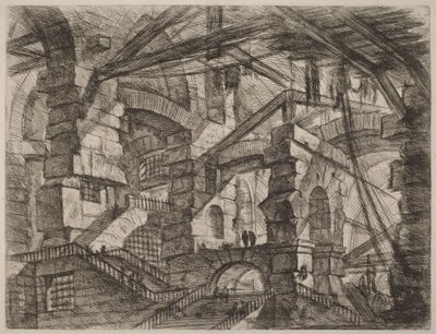 Łuk gotycki autorstwa Giovanni Battista Piranesi
