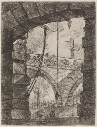 Wielki Piazza autorstwa Giovanni Battista Piranesi