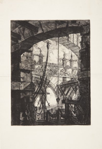 Wielki Piazza autorstwa Giovanni Battista Piranesi