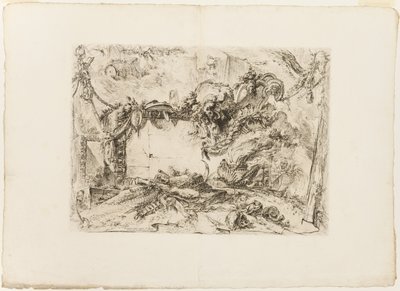 Monumentalna tablica autorstwa Giovanni Battista Piranesi