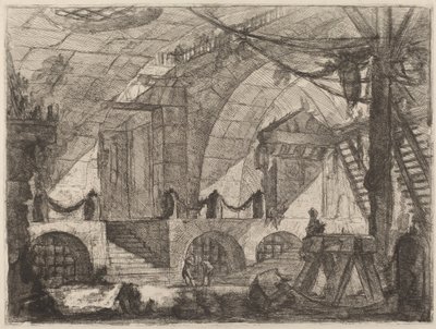 Koń piły autorstwa Giovanni Battista Piranesi