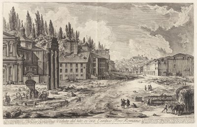 Widok strony, ov autorstwa Giovanni-Battista Piranesi