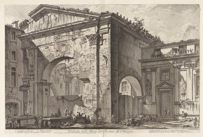 Widok autorstwa Giovanni-Battista Piranesi
